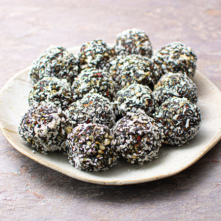 Spirulina Cacao Energy Balls