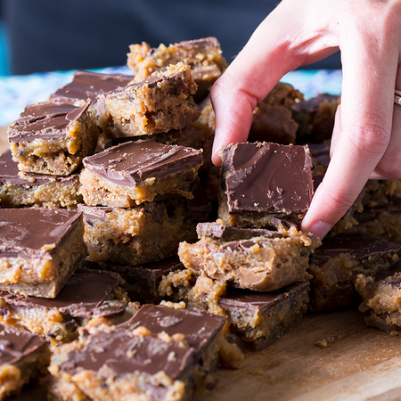 Caramel & Cacao Nib Shortbread