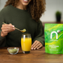 organic wheatgrass powder juice