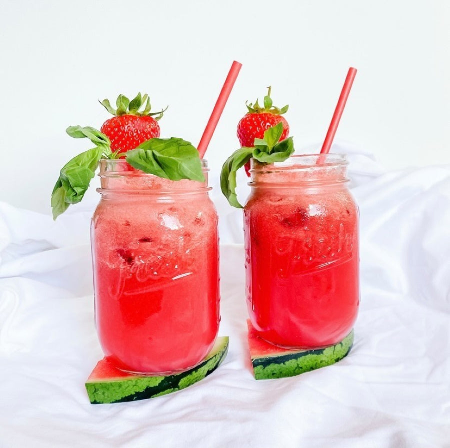 Acai Strawberry Watermelon Mocktail Easy Recipe
