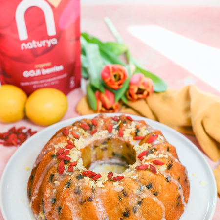 Goji Berry & Lemon Easter Cake