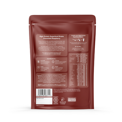 Balanced Protein Superfood Shake - Chocolate & Raspberry