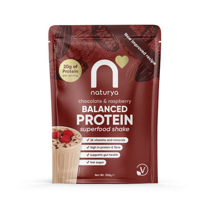 Balanced Protein Superfood Shake - Chocolate & Raspberry